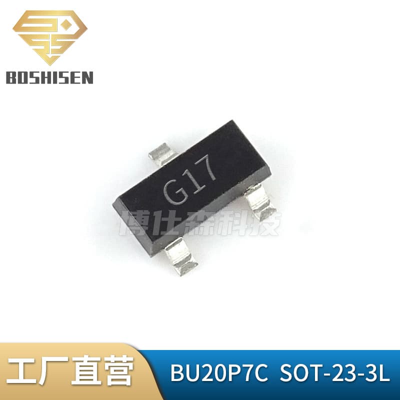 Factory Direct BU20P7C SOT23-3L Large Size 7A Current 20V Voltage P-Channel MOSFET