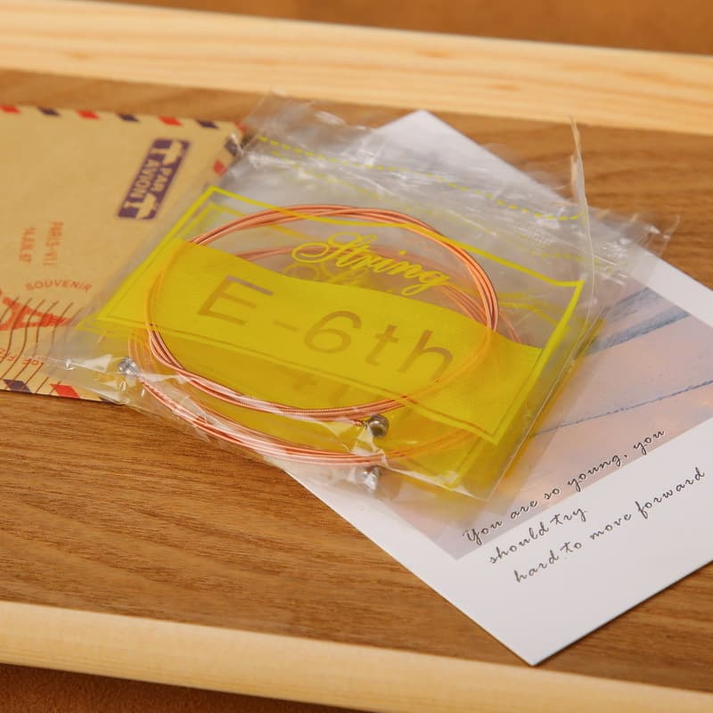 Guitar Strings Loose Folk Guitar First String Second String Wooden Guitar Strings Guitar Accessories Wholesale