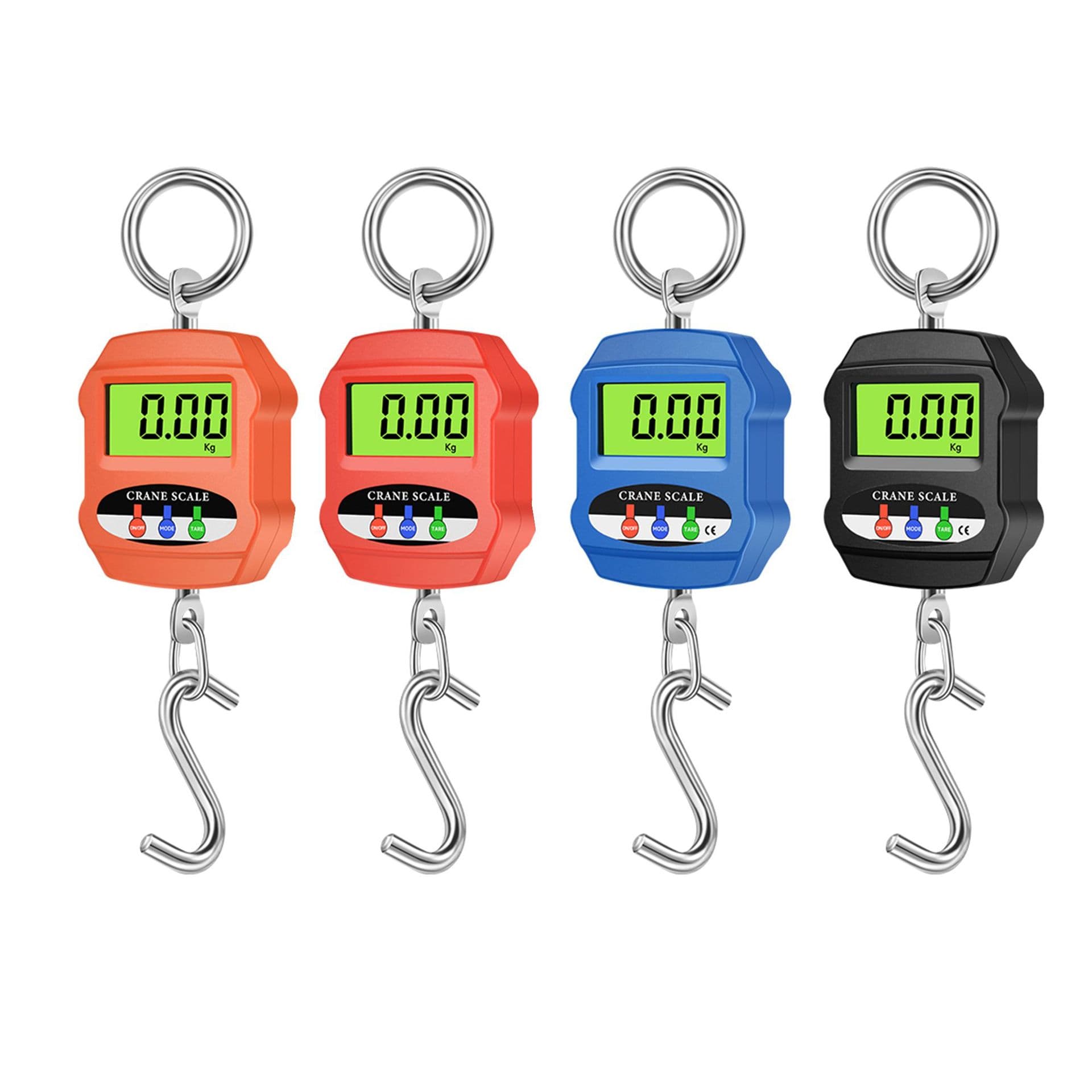 300kg Household Hook Scale, Handheld Scale Kilogram Portable Industrial Mini Electronic Scale, Fishing and Express Goods Weighing