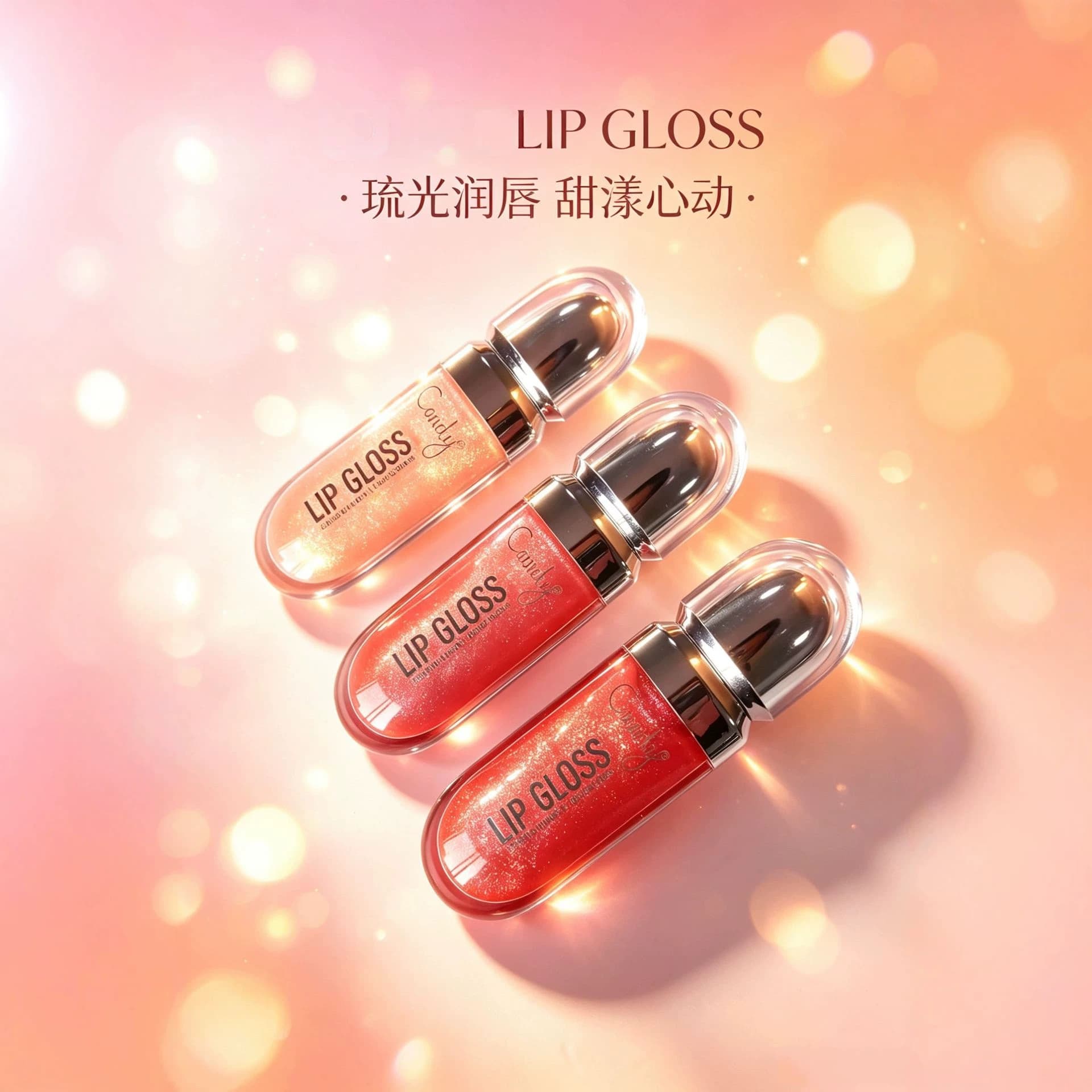 Cross-border popular spot mirror moisturizing, moisturizing, and complexion-enhancing fine shimmering pearlescent liquid lip glaze