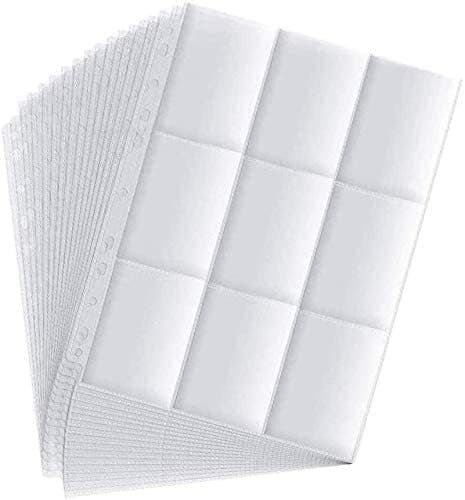 Loose-leaf PP photo album for card and business card collections, replaceable inner pages with single-sided double-layer 16-gauge or double-sided triple-layer 18-gauge.