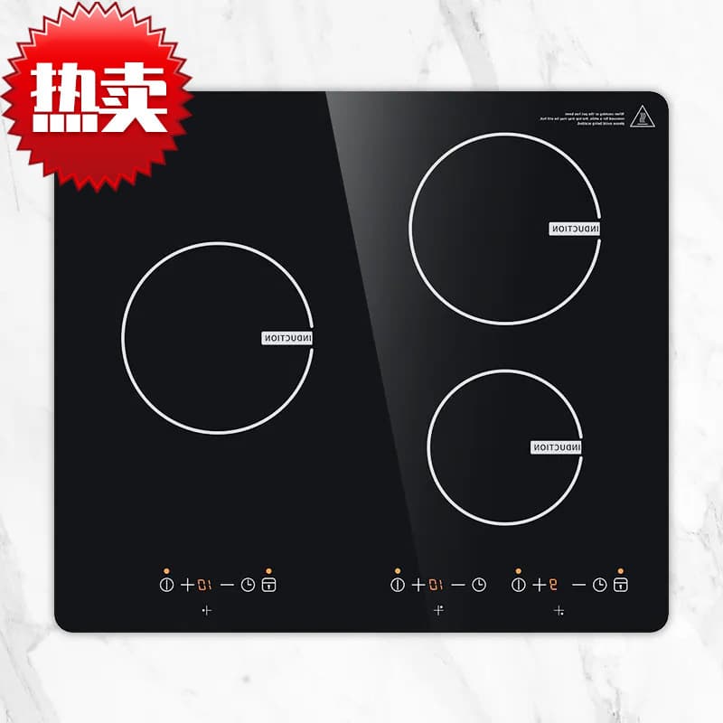 Factory In-Smart High Power Desktop 3-head Induction Cooker High