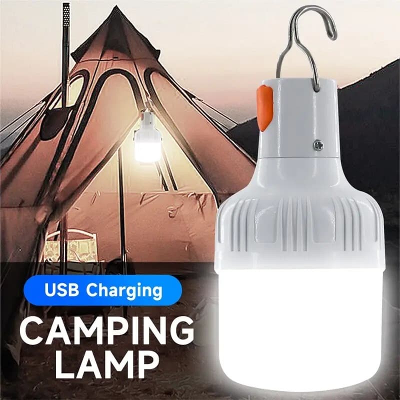 Rechargeable light bulb cross-border LED energy-saving ultra-bright lighting waterproof mobile night market stall light power outage emergency bulb light