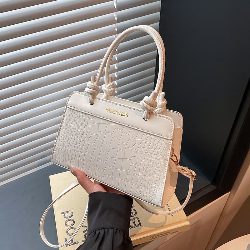 Handbags for women travel summer new style simple texture niche large capacity retro hand tote crossbody bag