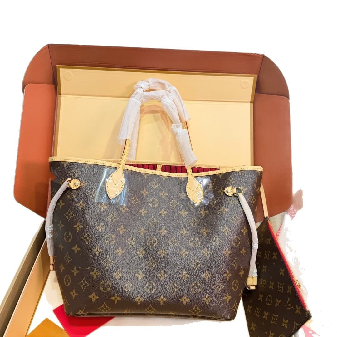 Women's Bag 2026 New Red Lining Mother-Daughter Fashion Versatile Daily Commute Large Capacity Tote High Version Cross-Border Hot