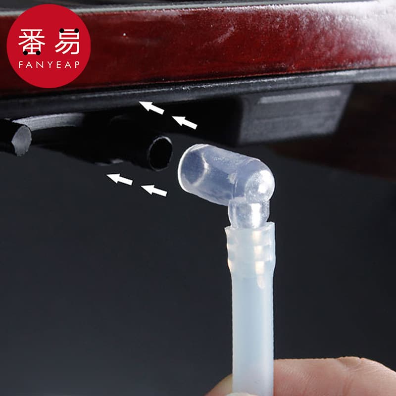 Free Shipping/10Y Water Pipe AB1S74 - Tea Tray Drain Hose with Suction Ball, Coffee Table Drain Pipe, Tea Table