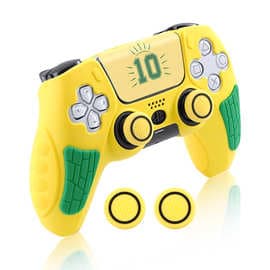 PS5 Silicone Cover P5 Game Controller Protective Cover PS5 Handle Cover Anti-Fall and Anti-Scratch Sticker Rocker Cap Can Be Shipped on Behalf