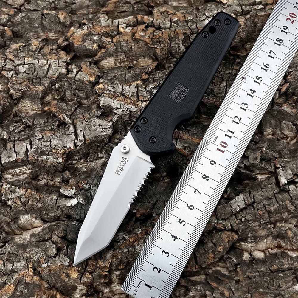 New SOG X-Ray Folding Knife Portable Camping Survival Knife Multi-Function Folding Pocket EDC Fruit Knife