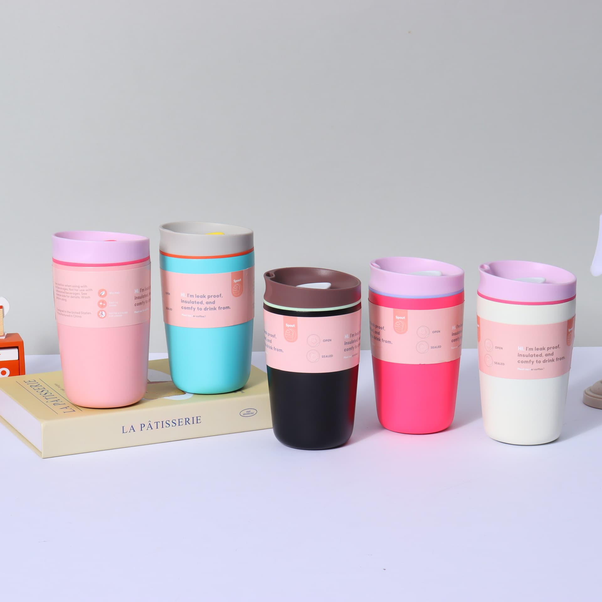 owala coffee cup 304 stainless steel vacuum insulated cup outdoor portable car accompanying water cup owala same style
