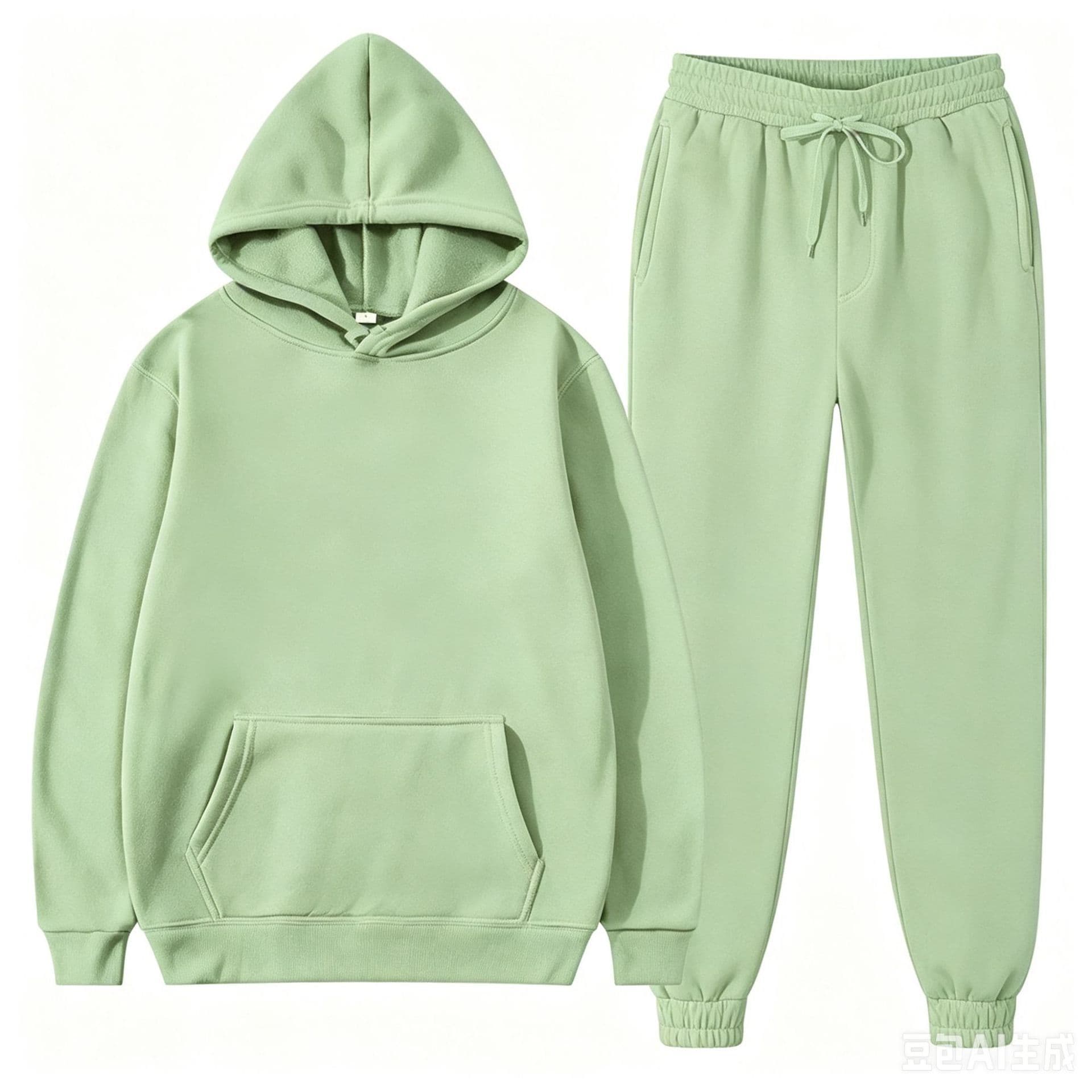 Men's Set Cross-border Pullover Hoodie Sports Suit Fashion Fleece Men's Hoodie Sweatshirt Set