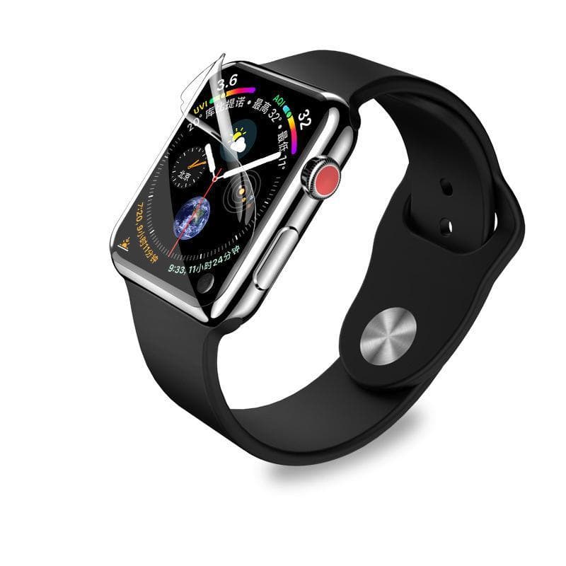 Compatible with Apple Watch Waterproof Full Coverage Screen Protector for Apple Watch 9, iWatch 7/8/10/SE