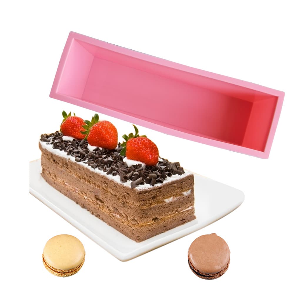 Silicone square toast, large 392 mousse cake, jelly, pudding, soap, cake mold, baking tools
