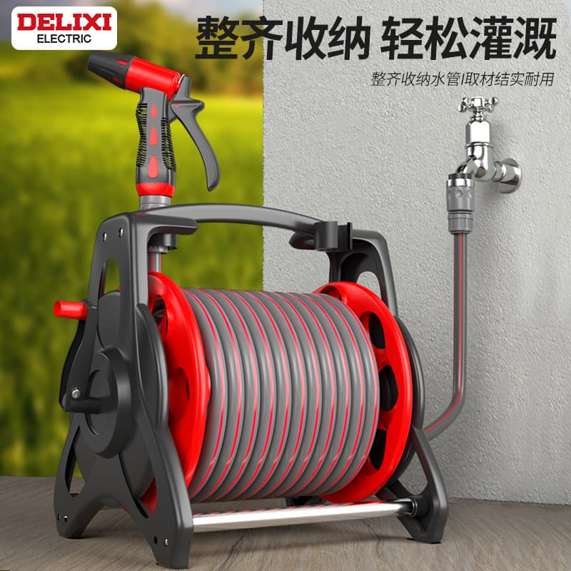 1/2" Water Hose Flexible Pipe for Watering and Car Washing, Winter Frost-Proof Connection to Tap Water Pipe High Pressure Sun-Resistant Hose