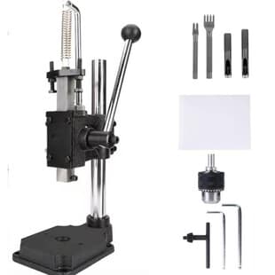 Qiantai Small Manual Press Stamping Machine Hand Punch Die Cutting Hole Punch Silent Diamond Punch New Model