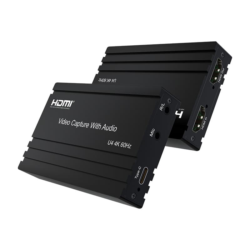 4K60Hz HDMI Video Capture Card USB 3.0 Loop-Out 1080p60 Game Live Stream YUV4:4:4