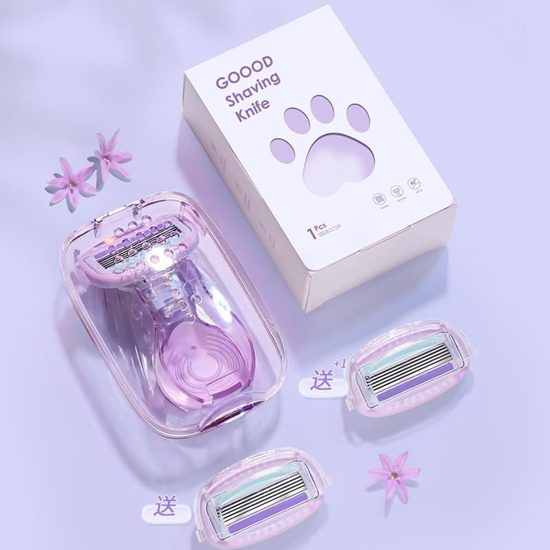 Gudi Genuine New Women's Razor - Armpit, Leg, and Bikini Hair Trimmer & Shaver