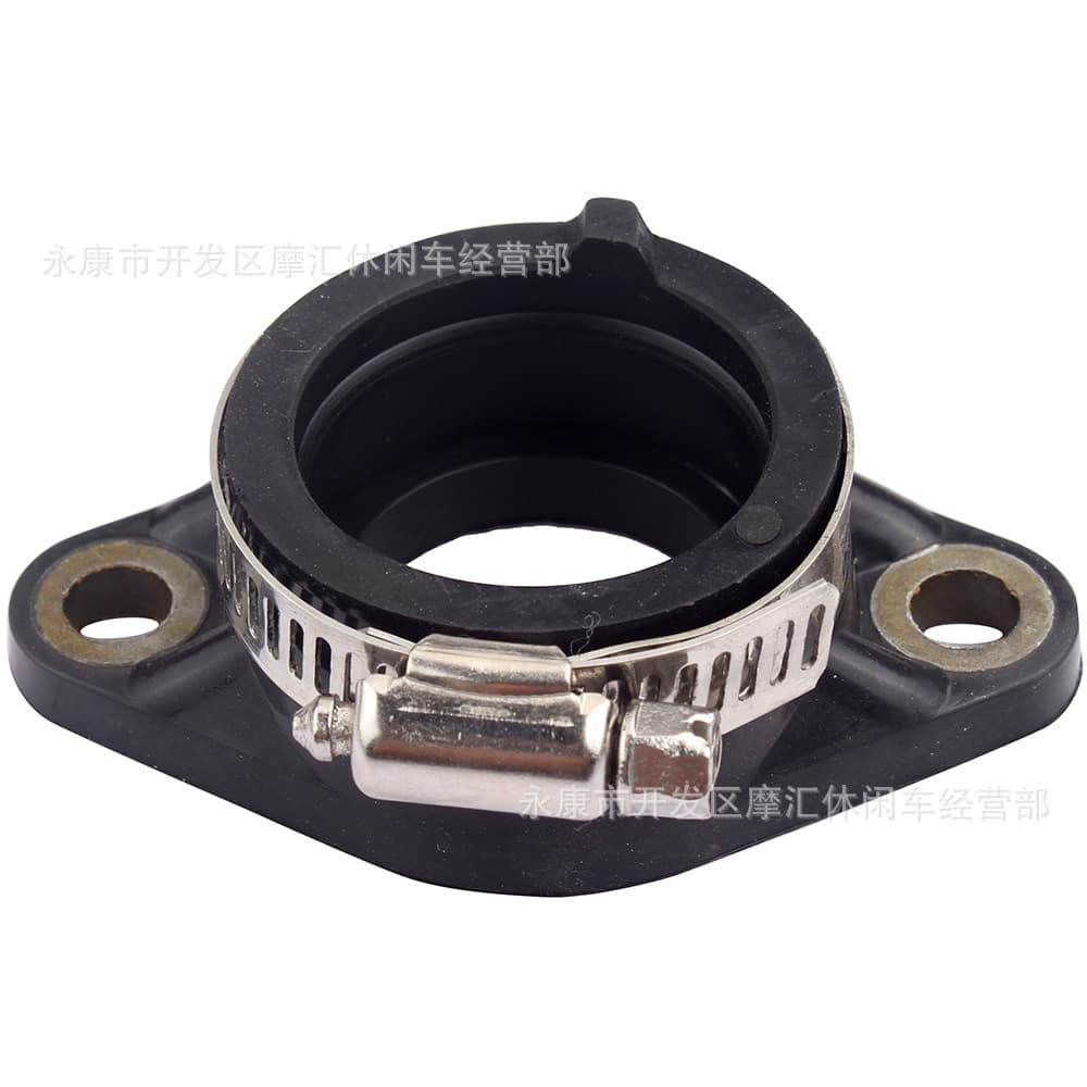 Motorcycle parts: 33mm carburetor intake manifold connector for Suzuki GN125 and GS125.