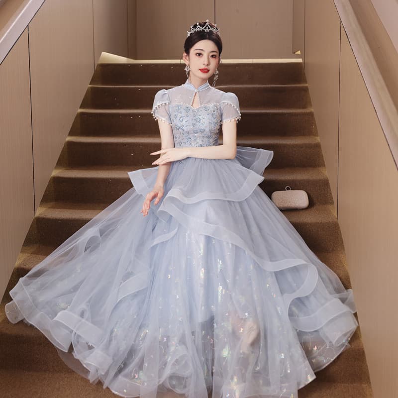 Evening Gown 2026 Summer New Style Light Luxury High-End Adult Ceremony Graduation Dress Women Banquet Princess Gown Elegant