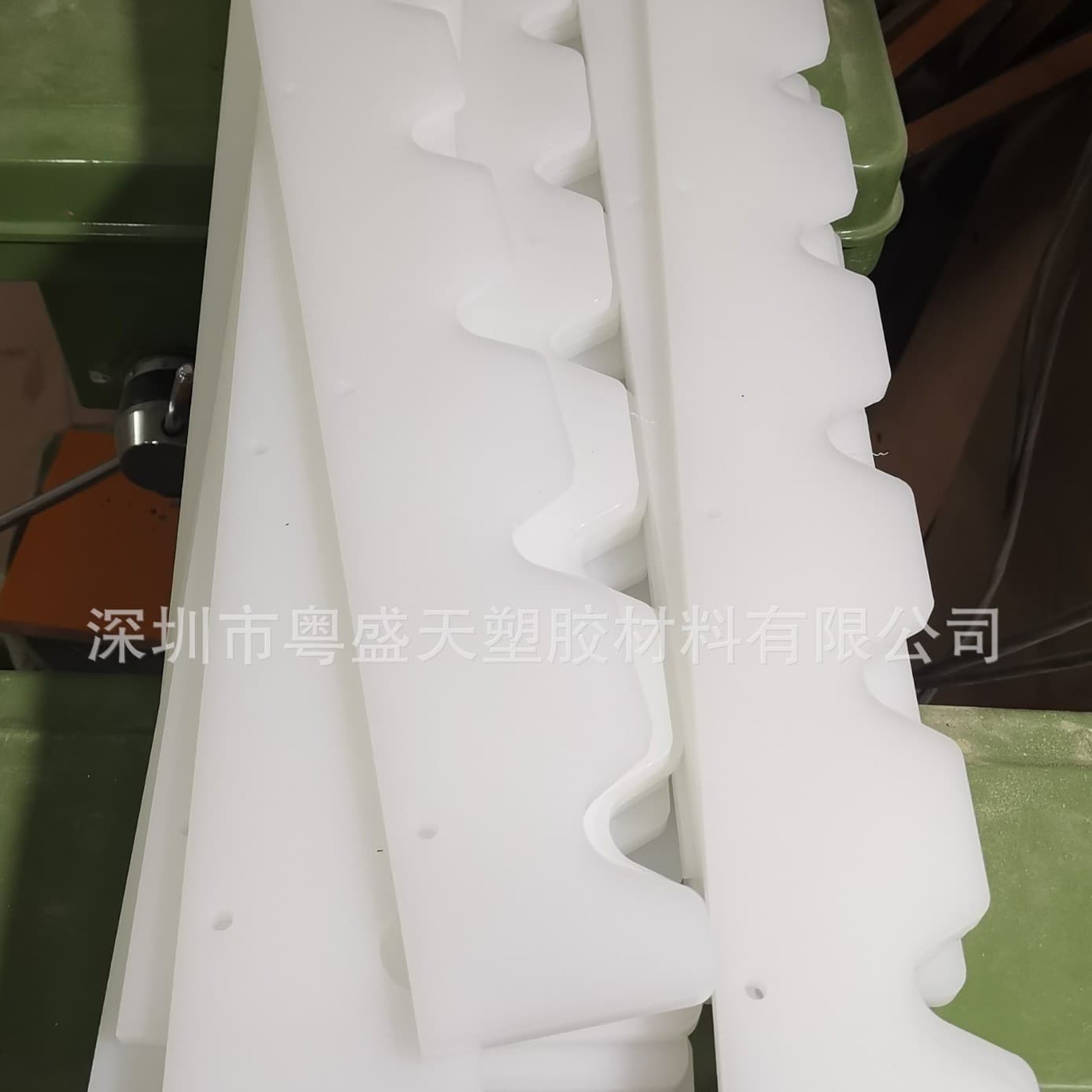 White Polyethylene HDPE Sheet, Wear-Resistant Engraving Processing HDPE