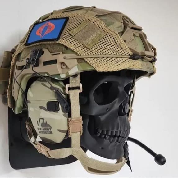 Cross-Border Creative Hot Seller 3D Skull Helmet Display Package