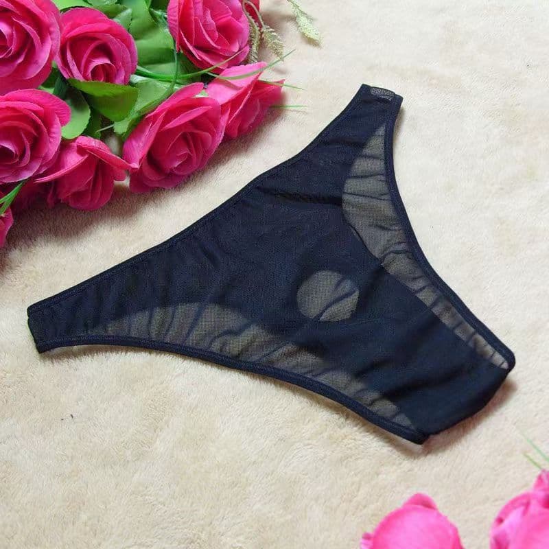 Manufacturer's ready stock sexy underwear men's underwear sexy passion temptation mesh transparent underwear