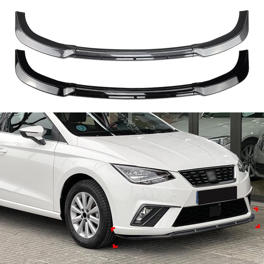 For Seat Ibiza MK5 Standard/FR 2018+ Front Lip Front Spoiler Modification