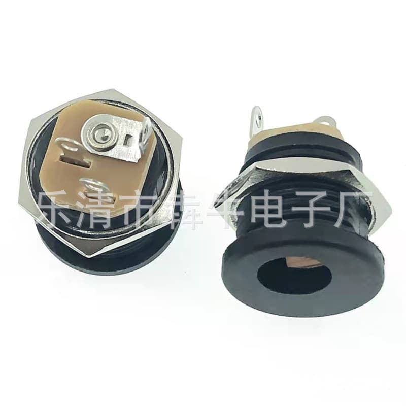 DC Socket DC-022 Threaded DC-005 DC Power Socket 5.5x2.1/5.5x2.5 DC-099 High Current