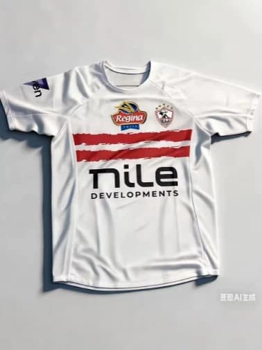 2026 Egypt Premier League Quick Drying Men's T-Shirt Sneakers Breathable and Comfortable Surf Wear Beach T-Shirt