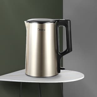 Midea MK-PJ17A01 Electric Kettle 304 Auto Power Off Double-Layer Anti-Scald Household Smart Kettle