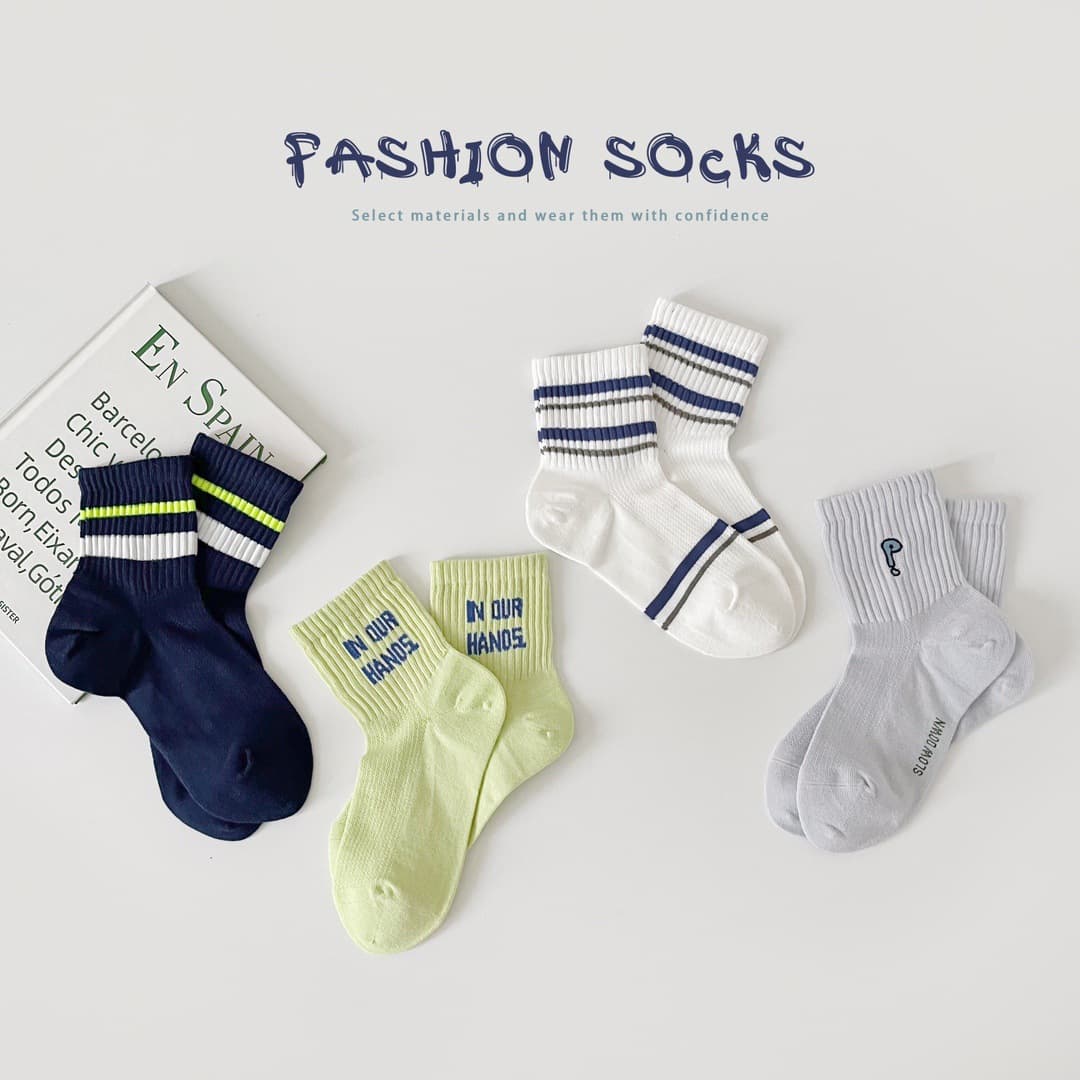 Mirok Socks Spring Summer New Combed Cotton Children's Ankle Socks Student Socks Boys Girls Ankle Socks Kids Socks Wholesale