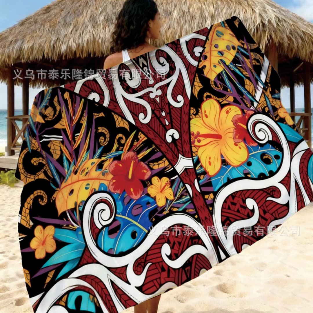 Lavalava, a folk-style wrap dress from the South Pacific Islands, is a top seller across borders. It's also popular on the beaches of Sarong, Solomon Islands.