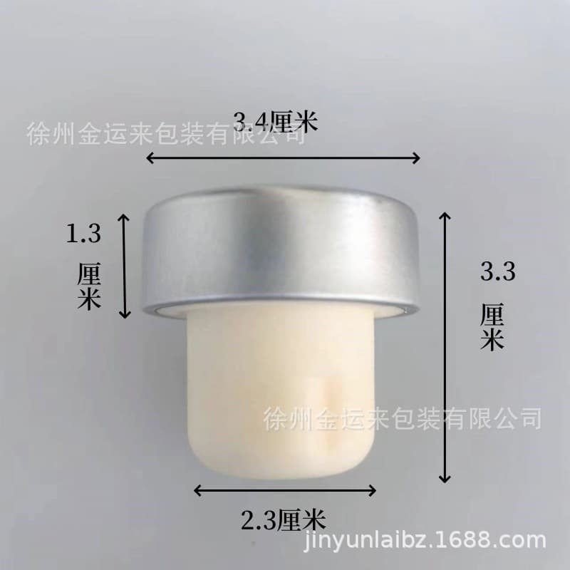 Red Wine Bottle Polymer Cork Manufacturer Wholesale Wine Champagne Stopper T-Shape Cork Bottle Wooden Lid Soft Cork