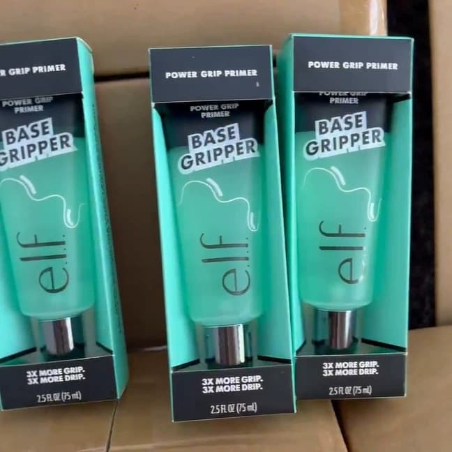 Cross-border elf power grip makeup primer gel moisturizing base cream 75ML large capacity