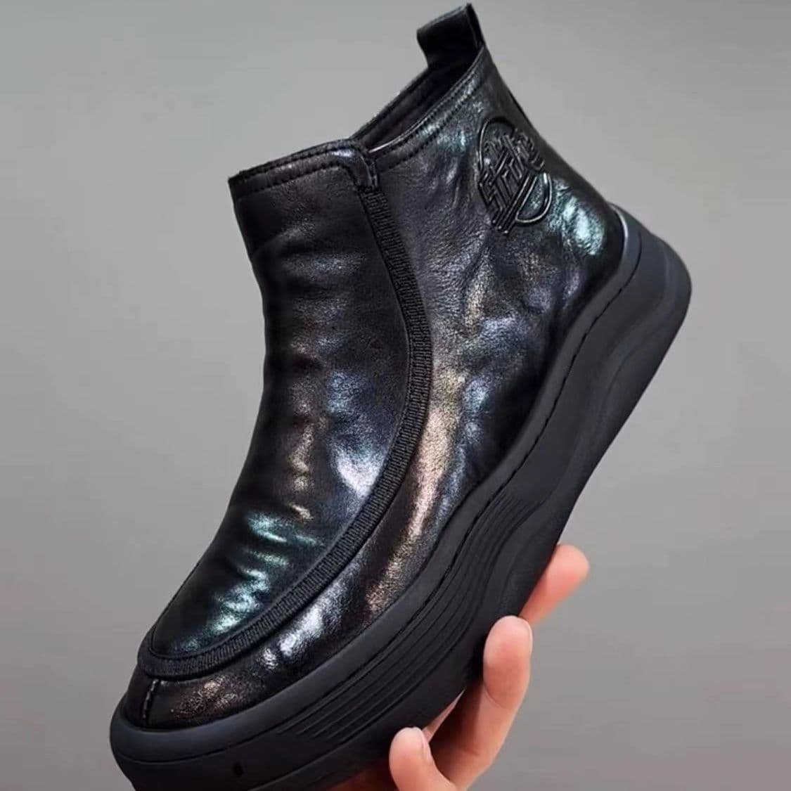 [Available in Single and Padded] 2024 Autumn/Winter Premium Men's Slip-On Pure Leather Comfortable Casual Shoes Versatile