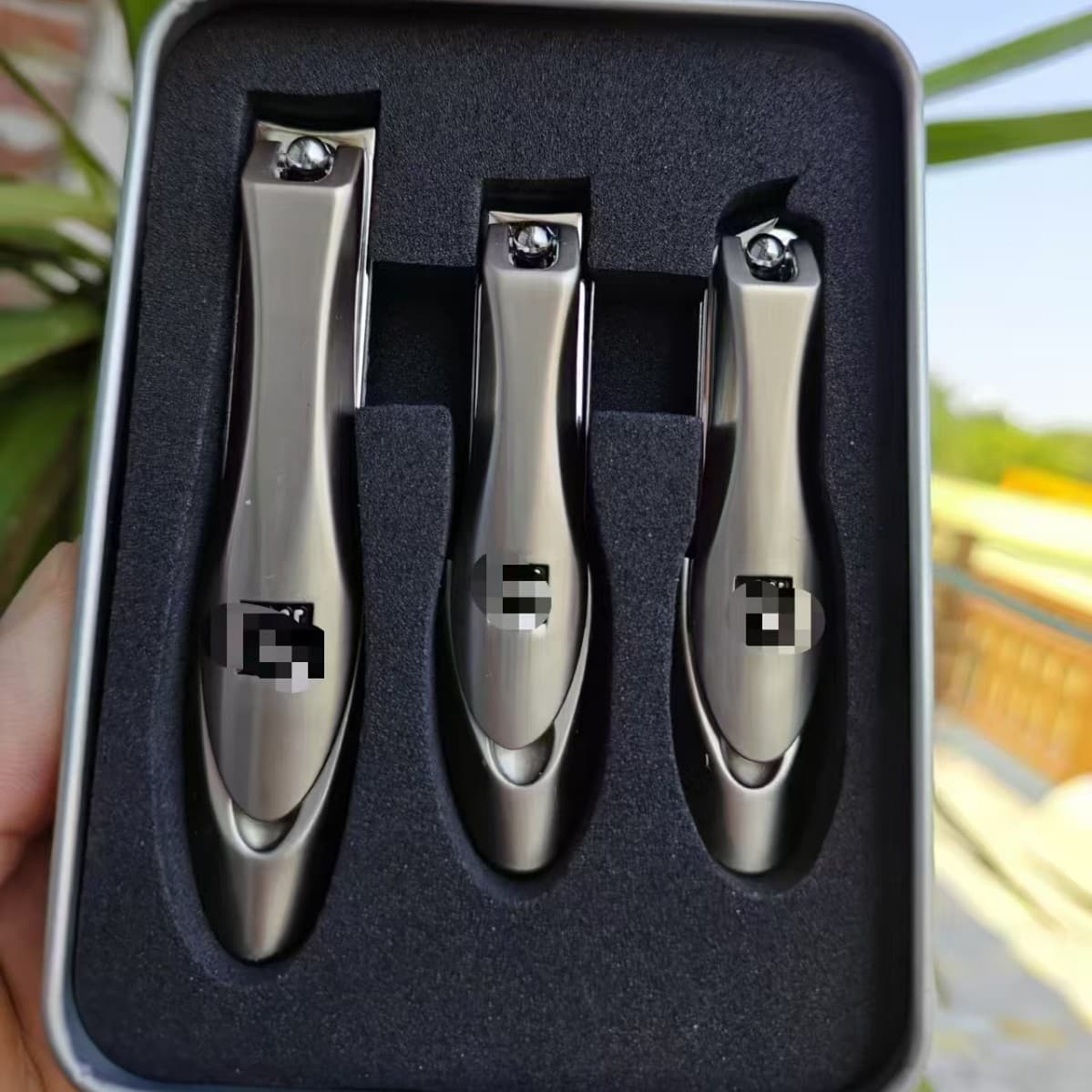 German Imported Engraved Nail Clipper Set, Original Nail Clippers with LOGO, Household Gift, Large Size Nail Clippers
