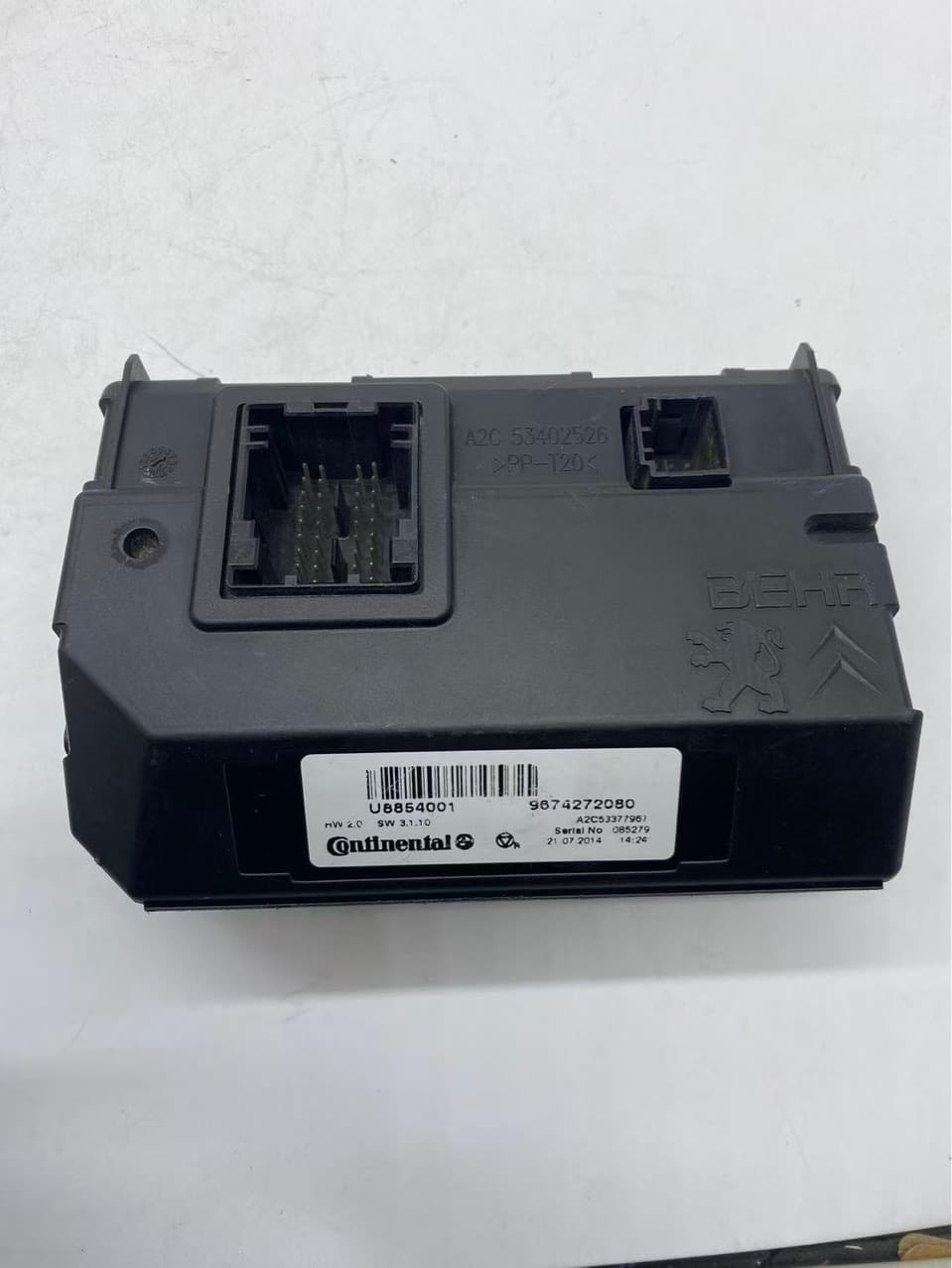 9674272080 Air conditioning control unit DS DS5