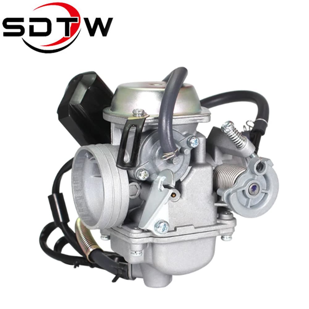 ciclomotor carburetor 26mm 4T para GY 6 200cc scooter PD26J CVK