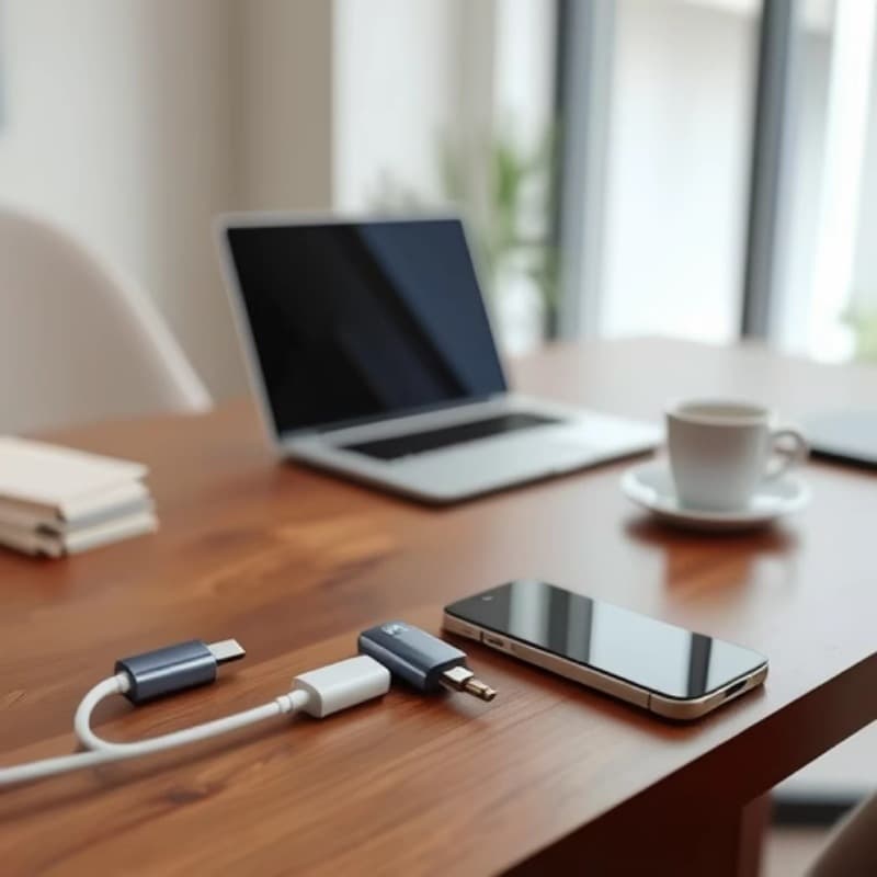 Aluminum Straight Adapter for Apple Lightning Female to USB-C Male Digital Headphone Converter