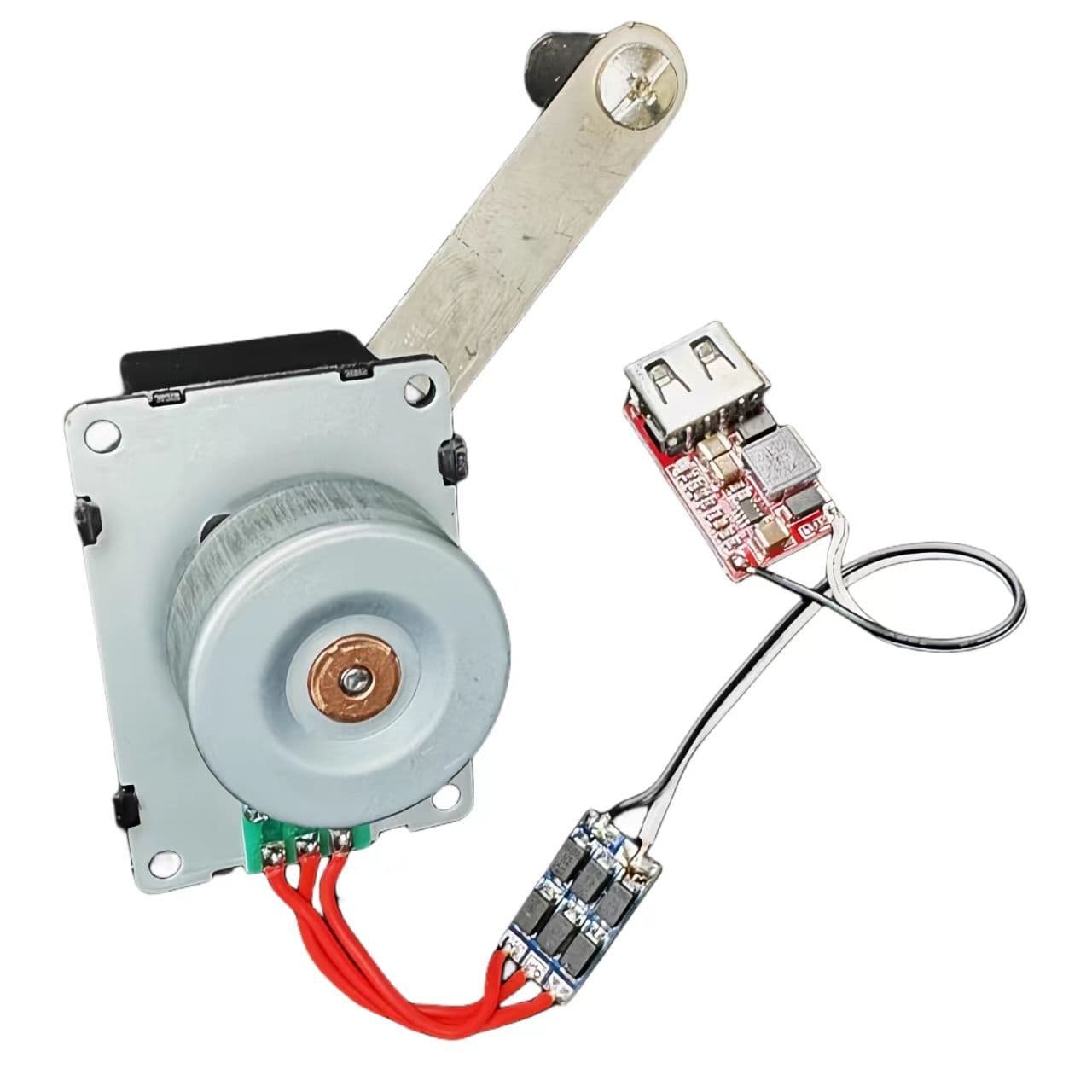 Micro Hand-Crank Generator Emergency Three-Phase Permanent Magnet Brushless Low-Speed Outer Rotor High-Efficiency New Portable Outdoor
