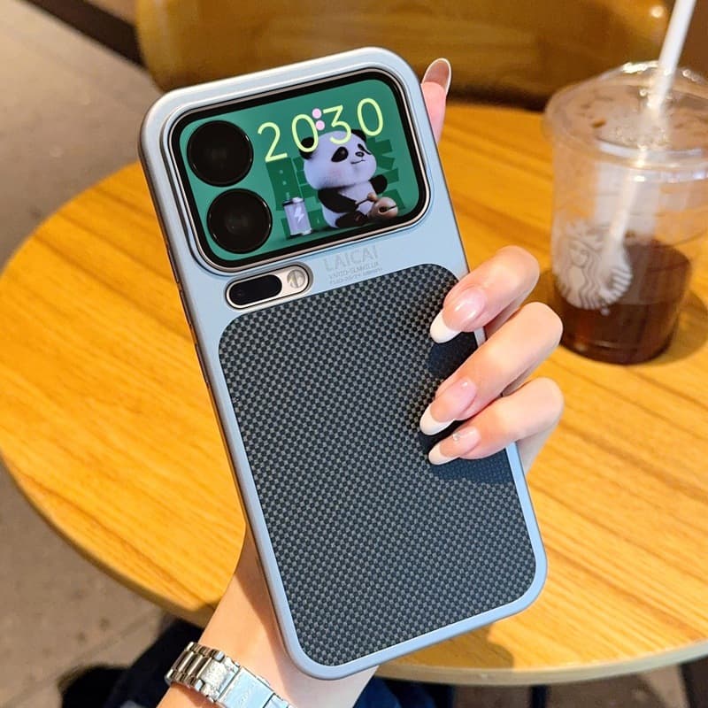 Electroplated Kona Leather Texture Case for Xiaomi 17 Pro Max, Xiaomi 17 New Model, Xiaomi 17 Pro