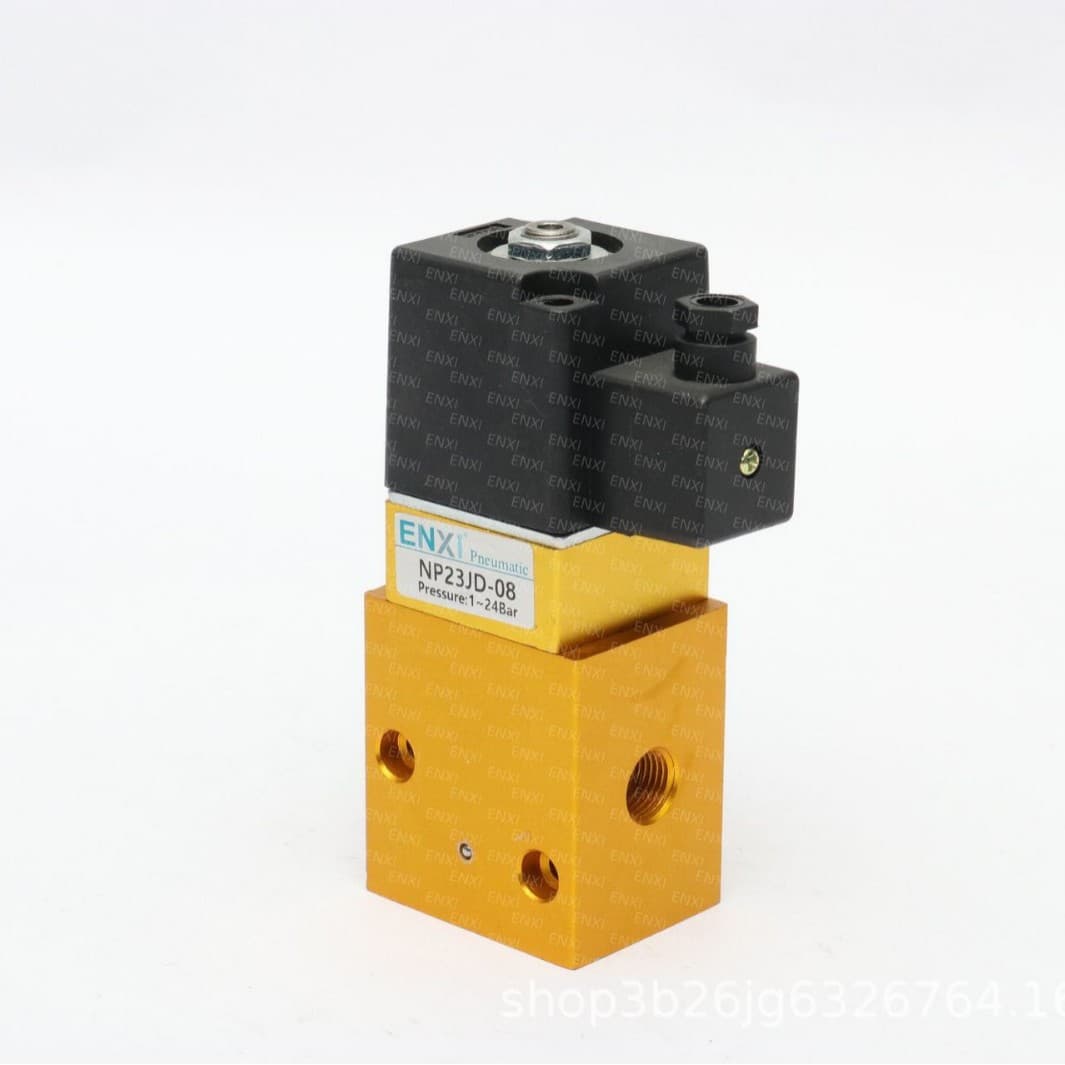 NP23JD High Pressure Series Solenoid Valve, 2-Position 3-Way High Pressure Shut-off Directional Valve