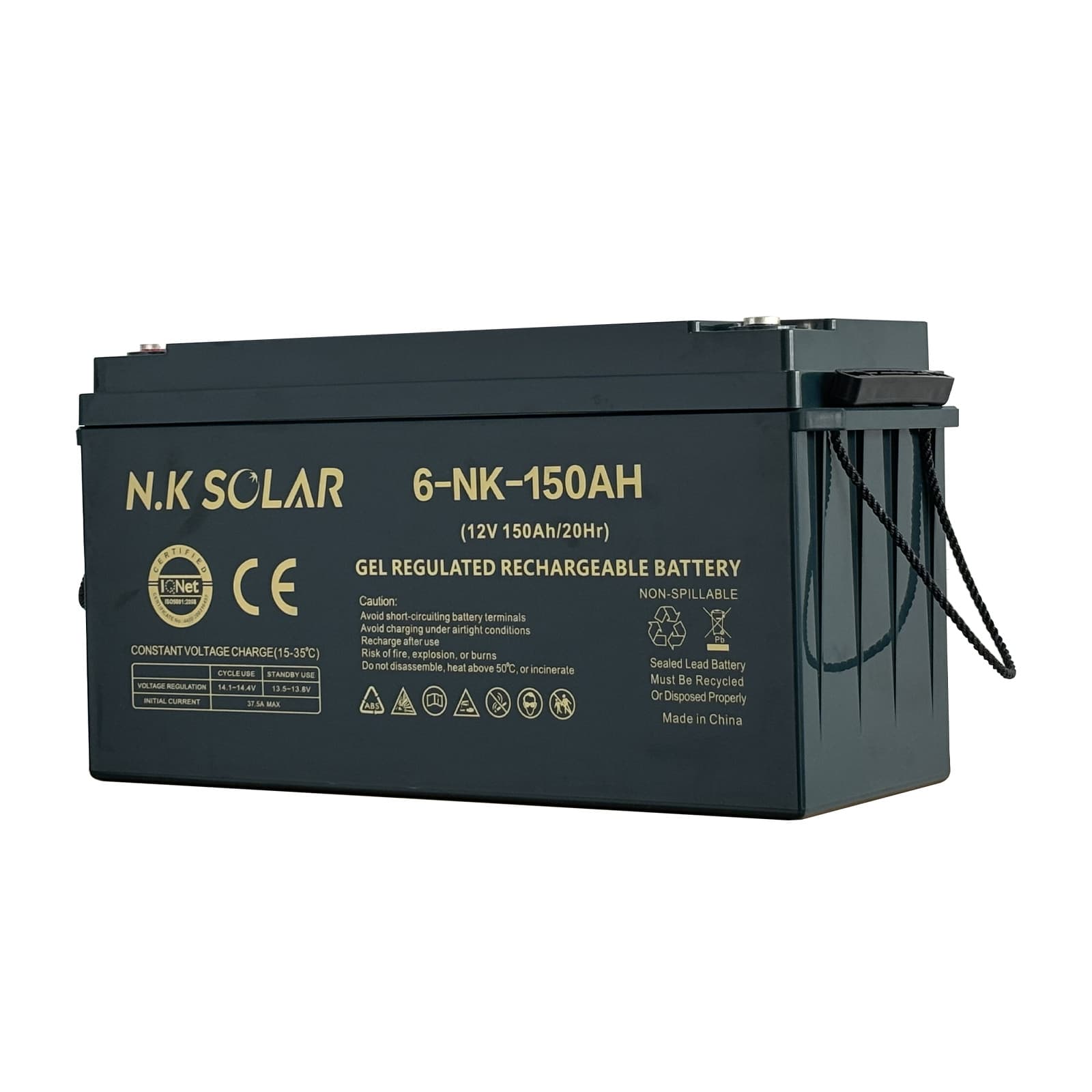 12V 150Ah Sealed Lead-Acid Gel Battery Wholesale Price gel battery