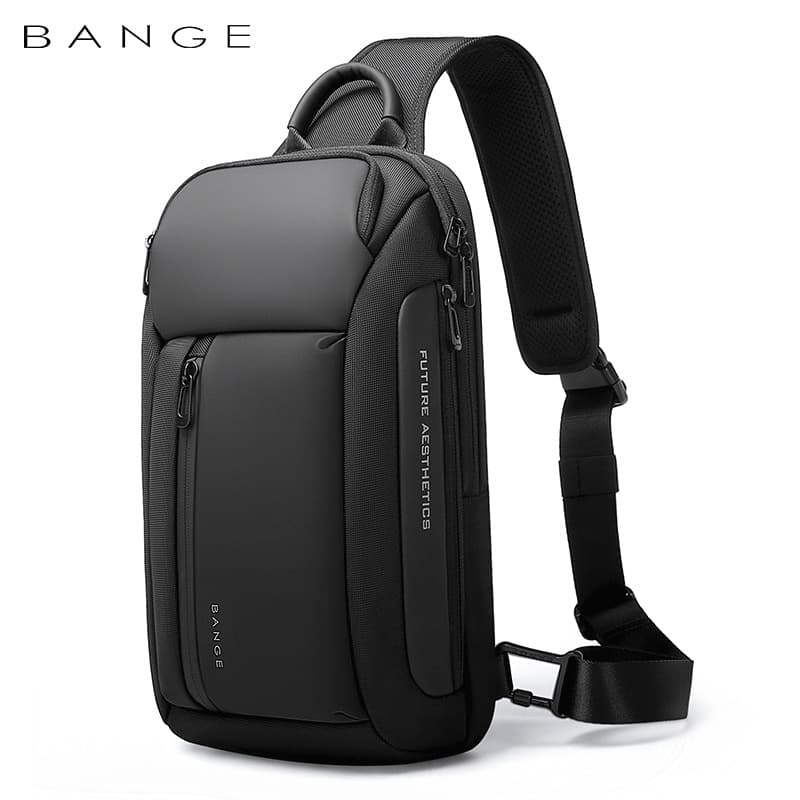 BANGE crossbody bag men's chest bag casual men's fashion crossbody bag shoulder bag cross-border men's bag wholesale