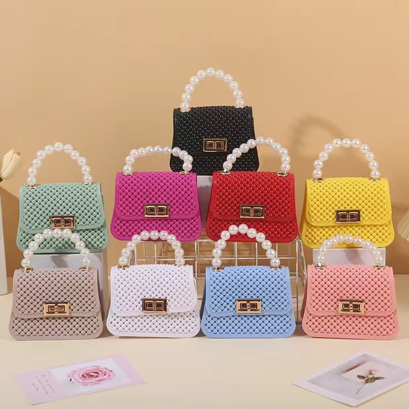 2026 New Factory Direct Supply Women's Small Crossbody Shoulder Bag Hollow Mini Handbag Jelly Bag