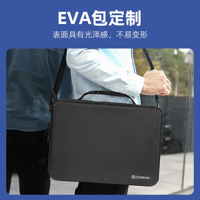 WOW custom EVA computer storage bag, tablet travel protection case, waterproof laptop packaging protective sleeve