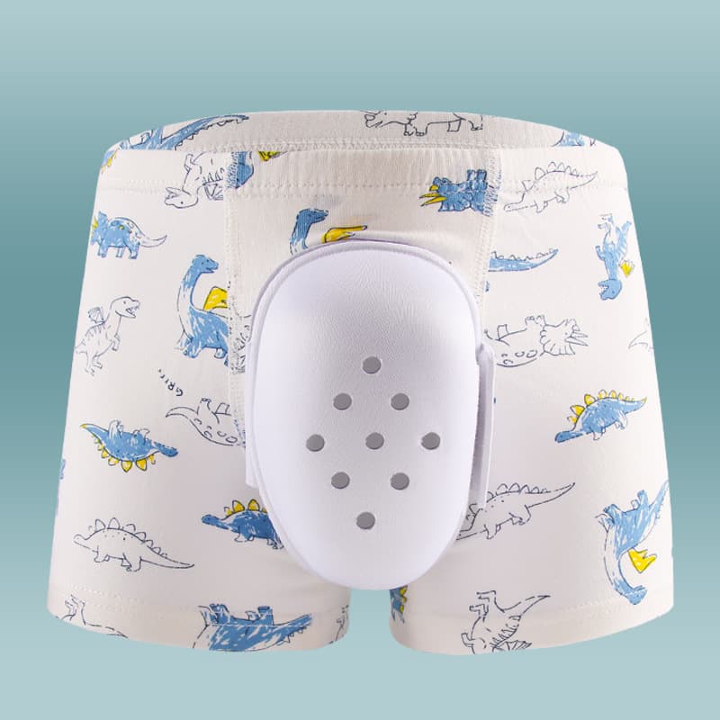【Wenzhou Ship】Foreskin Briefs for Children and Adults, Men's Home Shorts, Breathable Hollow Support, Reduce Friction Pants