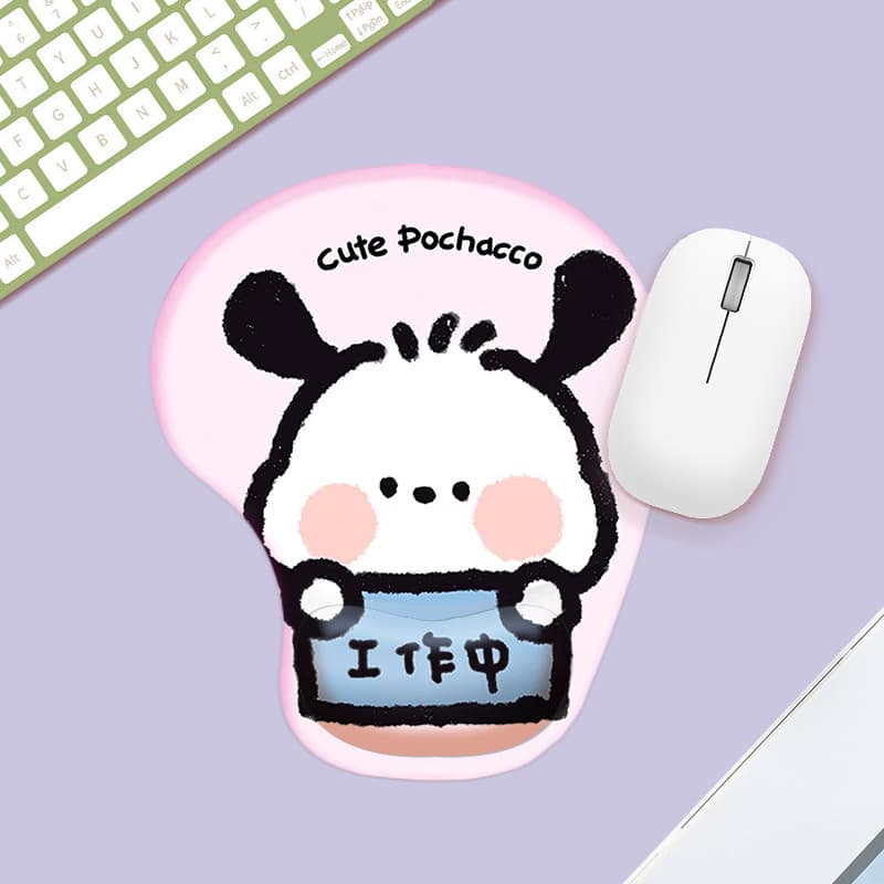 G01 Silicone Wrist Mouse Pad Cute Cartoon Soft and Comfortable Office Game Anti-Slip Mouse Pad Advertising Mouse Pad