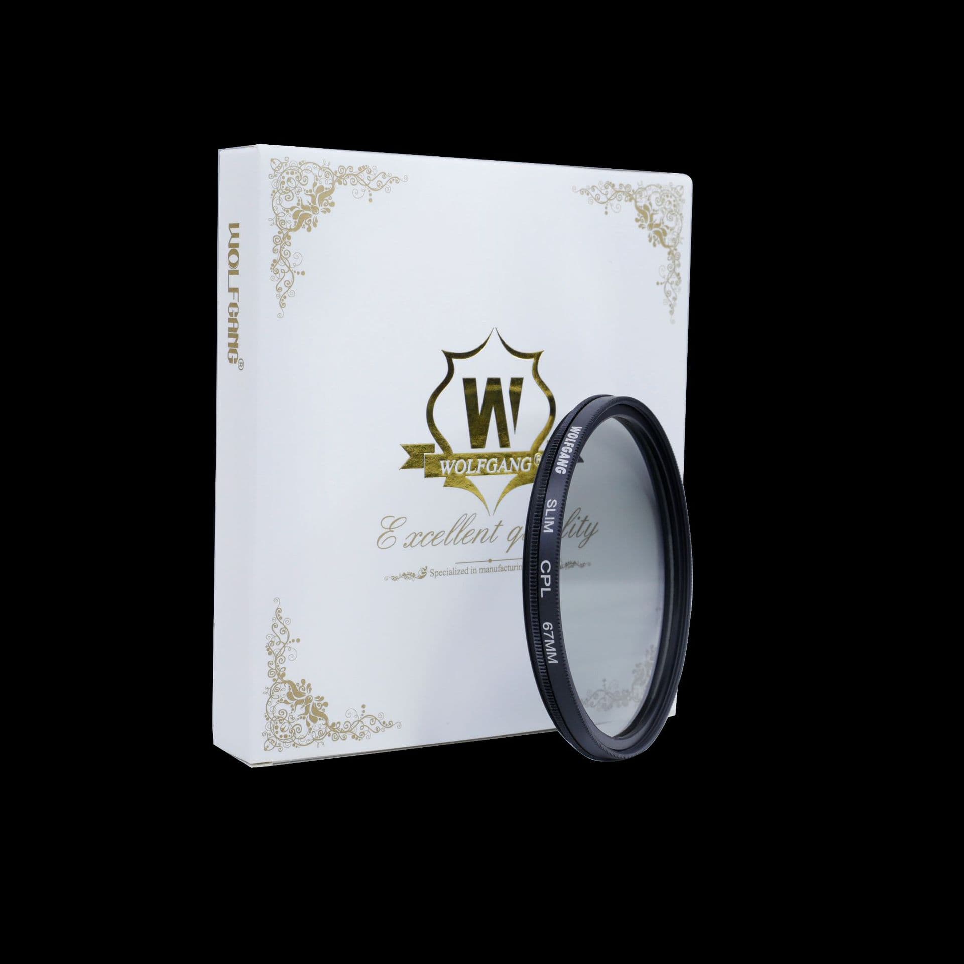 Wolfgang CPL Polarizing Filter for Camera, Sunset Effect, 55 58 77 82mm, Compatible with Canon