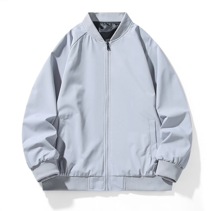 Men's Baseball Jacket, Unisex Versatile Trendy Brand Jacket, Casual Stand-Up Collar Men's Outerwear, Cross-Border Generic Wholesale