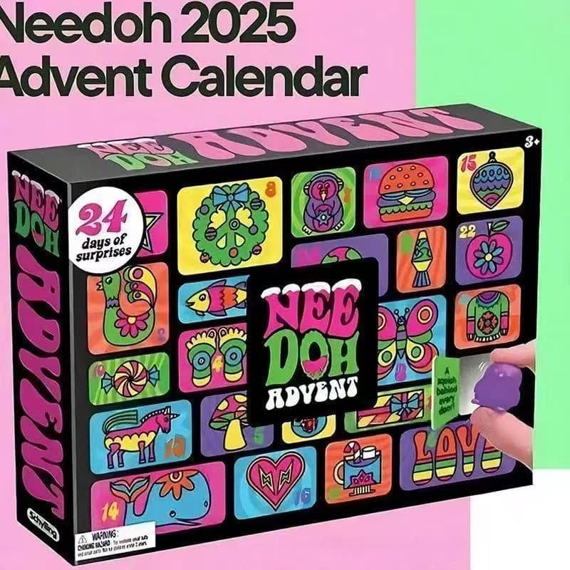 Colorful Creative Countdown Calendar - Affordable Boxed Set